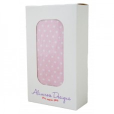 Alimrose spot muslin wrap - Pink Spot